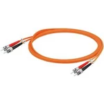 Optické vlákno kabel Weidmüller 1433990005 [1x ST zástrčka - 1x ST zástrčka], 0.50 m, oranžová