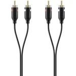 Cinch audio kabel Belkin F3Y098bt2M, 2.00 m, černá