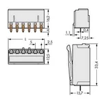 Zásuvkový konektor do DPS WAGO 2092-1306, 30.00 mm, pólů 6, rozteč 5 mm, 100 ks