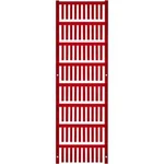 Conductor markers, MultiCard, 21 x 3,6 mm, Polyamide 66, Colour: Red Weidmüller Počet markerů: 400 SF 2/21 NEUTRAL RT V2Množství: 400 ks