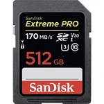 SanDisk Extreme® PRO SDXC karta 512 GB Class 10, UHS-I, UHS-Class 3, v30 Video Speed Class podpora videa 4K