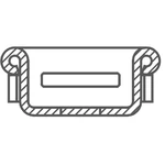 Panduit MTM2H-Q úchytka skrutkovacia MTM2H-Q     1 ks