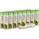 GP Batteries Super tužková batéria typu AA alkalicko-mangánová  1.5 V 16 ks