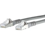 Metz Connect 1308453033-E RJ45 sieťové káble, prepojovacie káble CAT 6A S/FTP 3.00 m sivá s ochranou 1 ks