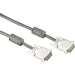 Hama DVI prepojovací kábel #####DVI-D 24+1pol. Stecker, #####DVI-D 24+1pol. Stecker 1.80 m biela 45077 možno skrutkovať,