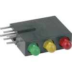 Mentor 1881,8720 LED modul  3-násobný červená, žltá, zelená  (š x v x h) 5.08 x 15.24 x 12.5 mm
