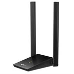 WiFi adaptér TP-Link Archer T4U Plus (Archer T4U Plus) čierny bezdrôtový Wi-Fi adaptér • rýchlosť až 1 300 Mb/s • dve pásma • duálne antény s vysokým 