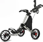 Snipergolf Shot 2.0 Silver/Black Pushtrolley