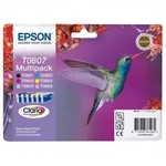 Epson T08074011 T0807 sada originální cartridge