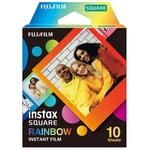 Instantný film Fujifilm Instax Square Rainbow 10ks (16671320) film do instantného fotoaparátu • Fujifilm Instax Square • farebný • formát filmu: 86 mm