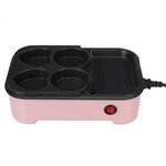 Electric Food Maker Non Stick Baking Pancake Pan Frying Griddle Machine Kit 700W