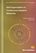 Self-Organization in Continuous Adaptive Networks