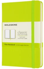 Moleskine Zápisník žlutozelený S, čistý, tvrdý