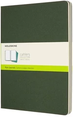 Moleskine Sešity 3 ks zelené XL, čisté