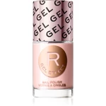 Makeup Revolution Ultimate Shine gélový lak na nechty odtieň I'm Gentle Pastel Peach 10 ml