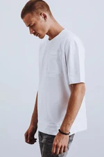 White men's T-shirt Dstreet