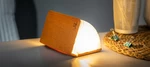 Összecsukható lámpa "Smart Book" mini, narancssárga textil - Gingko