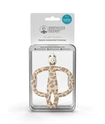 Hryzátko a zubná kefka - MATCHSTICK MONKEY Giraffe Teether - Žirafa