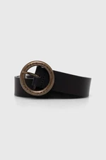 Pásek Pepe Jeans VIVYAN BELT dámský, černá barva, PL020840