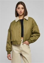 Women's Pilot Bomber Jacket Tiniolive/Sand