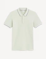 Men's Light Grey Polo Shirt Celio Decolrayeb