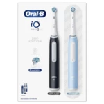 ORAL-B iO 3 Dual Pack Black & Blue Elektrické zubné kefky 2 ks