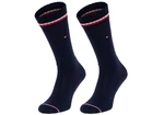 Tommy Hilfiger Man's 2Pack Socks 100001096 Navy Blue