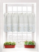 Edoti Cafe curtain Romance A508