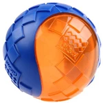 GIGWI Ball Míček pro psy transparentní modro/oranžový 6,4 cm