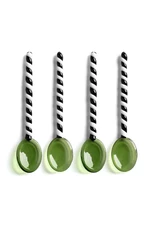 Sada lyžičiek &k amsterdam Spoon Duet Green 4-pak