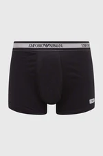 Boxerky Emporio Armani Underwear pánské, černá barva