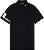 J.Lindeberg Heath Regular Fit Golf Polo Black S Polo-Shirt