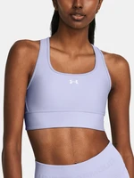 Fialová dámska športová podprsenka Under Armour Crossback Longline