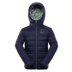 Kids double-sided jacket hi-therm ALPINE PRO EROMO mood indigo