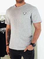 Basic Men's Grey T-Shirt Dstreet