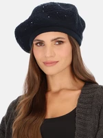 L`AF Woman's Beret Piwonia Navy Blue