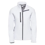 White Women's Soft Shell Russell Jacket