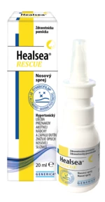 GENERICA Healsea® RESCUE hypertonický nosový sprej 20 ml