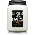 Milkhouse Candle Co. Farmhouse Wildberry Waffles vonná svíčka Mason Jar 737 g