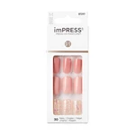 KISS Samolepící nehty imPRESS Nails All to Myself 30 ks