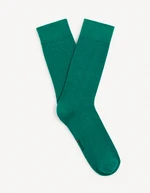 Green men's socks Celio Milof