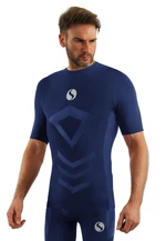 Sesto Senso Man's Thermo Top Short CL39 Navy Blue