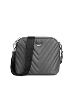 Dark grey women's handbag VUCH Lutte