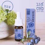 Konope co. 15% CBD Fresh Čučoriedka Full Spektrum 1500mg