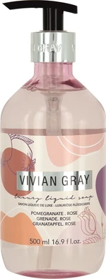 Vivian Gray Tekuté mýdlo Pomegranate & Rose (Liquid Soap) 500 ml