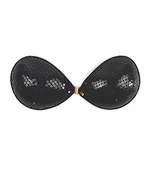 Self-supporting bra GORTEKS - black/sequins