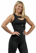 Nebbia Compression Top INTENSE Ultra Black M Fitness Unterwäsche