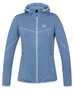 Dámská mikina s kapucí Hannah DAGNYS HOODY alaskan blue mel