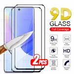 Hauwei Nova 9 Glass 2Pcs 9D Full Glue Curved Tempered Glass For Huawei Nova9 RTE-AL00 NAM-AL00 Screen Protector Protective Film
