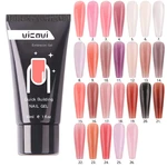 15ml/PC Nail Gels Nail Crystal Acrylic Quick Building/Extension Gel Holo Glitter Soak-Off Glue 22 Colors Nail Art Acrylic Gels